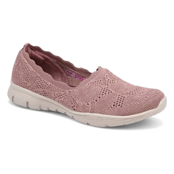 Skechers Women's Seager Bases Covered Slip on Shoe