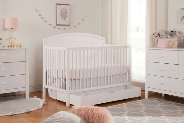 Carter's by Davinci Under Crib Trundle (White)