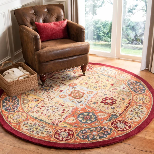 Safavieh Heritage HG512B 2&3x22 x 16&0x22 Runner Multi - Red Area Rug