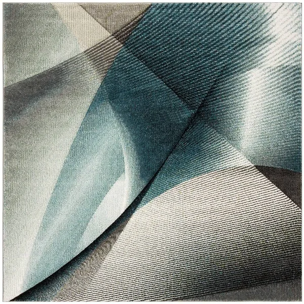 Safavieh Hollywood Celandine Abstract Area Rug, Grey/Light Blue, 5&3 inch x 7&6 inch