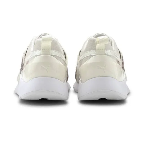Puma Muse X-2 Shimmer Women's Sneakers - Marshmallow/White, 8