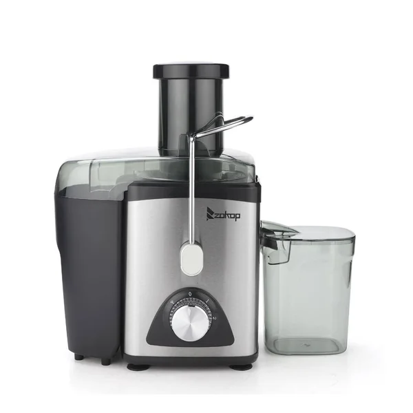 Winado 600-Watt 35 oz. Silver Stainless Steel 3-Speed Electric Juice Extractor
