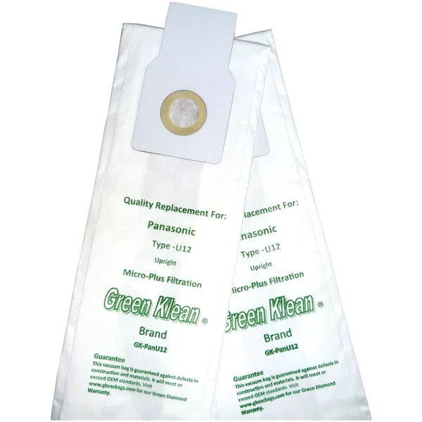 Green Klean GK-PanU12 Panasonic Mc-cg901, Mc-gg283, Mc-gg773, MC-UG700 Series & MC-UG500 Series & Upright Panasonic Vacu