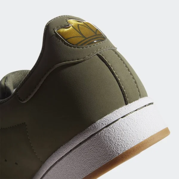 Adidas Originals Mens Superstan - Shoes Legacy Green/White/Gold Size 09.5