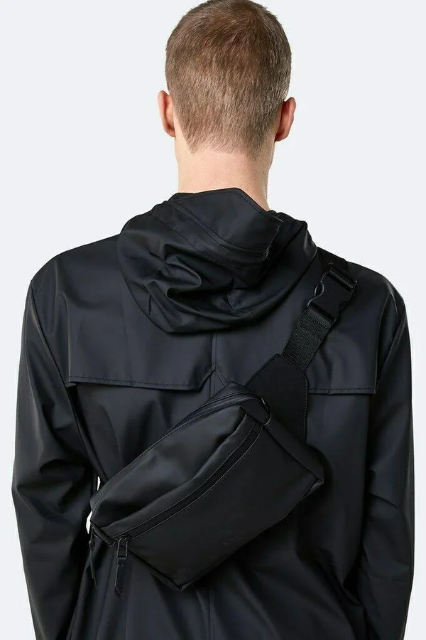 Rains Waist Bag - Black