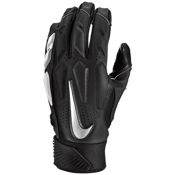 Nike Adult D-Tack 6.0 Lineman Gloves - XXL, Black