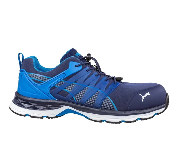 Men's Puma Safety Shoes Velocity Low 2.0 SD Work Shoe, Size: 7, Blue