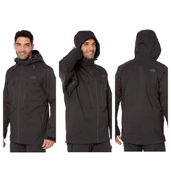 The North Face Men's Thermoball Eco Snow Triclimate Jacket TNF Black L