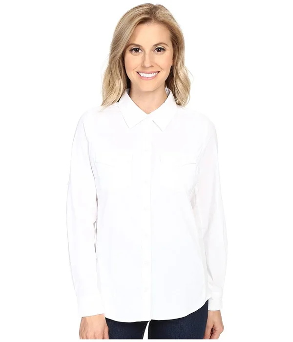 Marmot Women's Annika Long-Sleeve Shirt - White - Xs