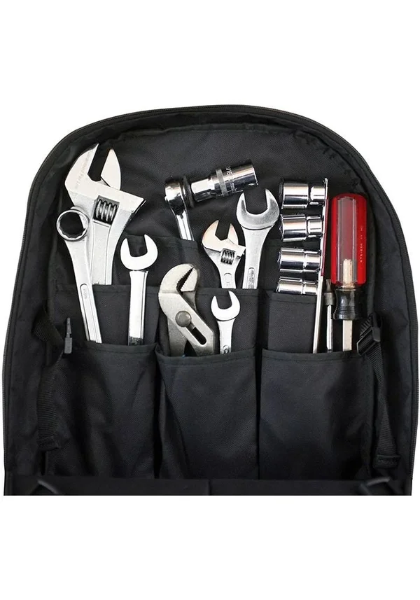 Mojo Detroit Tigers 18 in. Tool Bag Backpack, Black 3651832