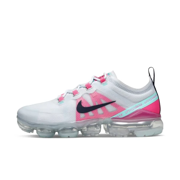 Nike Women's Air VaporMax 2019 Running Shoes - Pink/Grey - Size 5.5