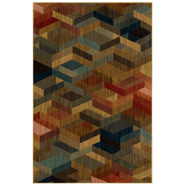 Karastan Elements Ignite Area Rug, 5&3x22 x 7&10x22 - Multi