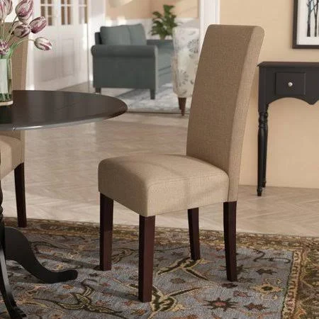 Charlton Home Rayford Upholstered Dining Chair, Beige