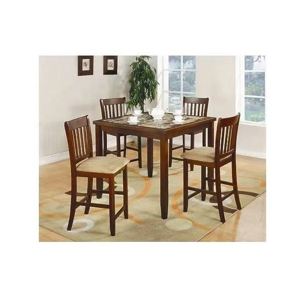 Coaster Furniture 5-Piece Counter Height Dining Set - 150154