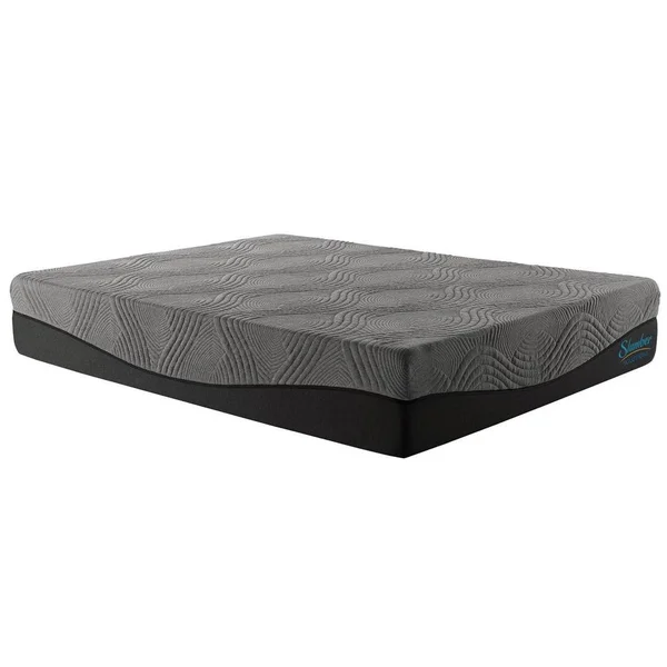 Slumber Solutions Active 10-Inch Charcoal Memory Foam Mattress King