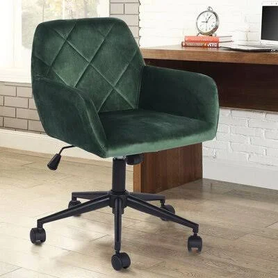Mangesh Task Chair Mercer41 Upholstery Color: Green