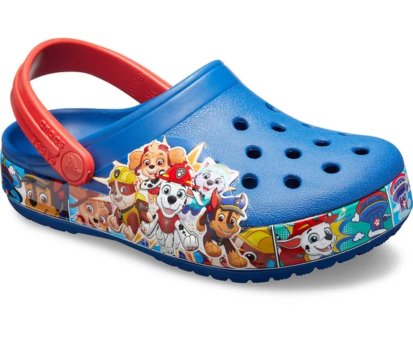 Boys Crocs Navy Paw Patrol Band Clog - Blue