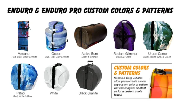 Humes & Berg Enduro Tom Drum Case Black 10x12
