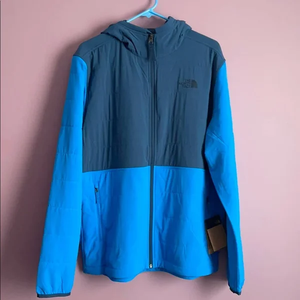 The North Face Men's Mountain Sweatshirt Hoodie 30: Clear Lake Blue