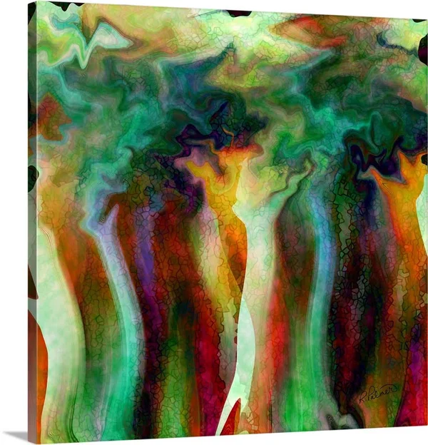 Opulent Foliage, Canvas Wall Art, 16x16, Great Big Canvas