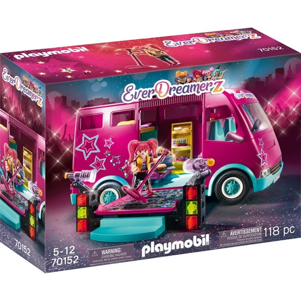 Playmobil 70152 EverDreamerz Tour Bus, 27 x 13 x 14.5 cm