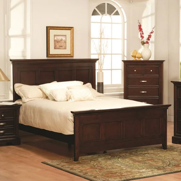 Homelegance 1349-1 Glamour Espresso Queen Bed
