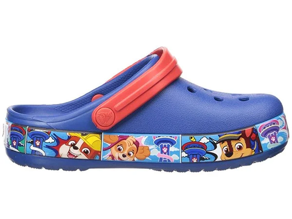 Boys Crocs Navy Paw Patrol Band Clog - Blue