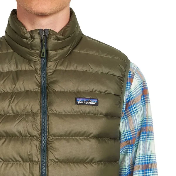 Patagonia Down Sweater Vest - Industrial Green - S - Men