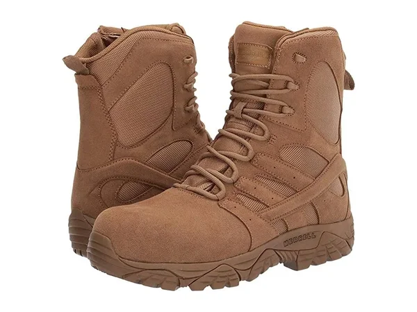 Merrell Moab 2 8x22 Defense Zip Comp Toe Boot J099371 - 9, Dark Coyote