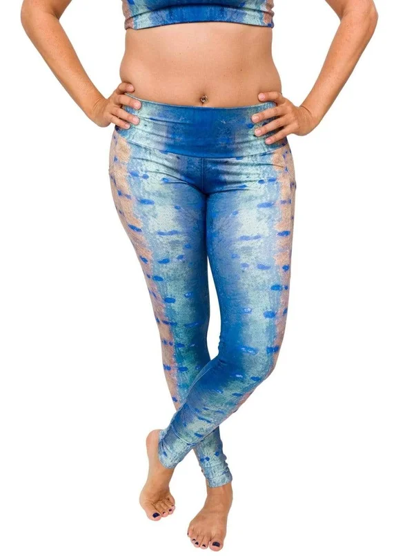 Tag & Release Sailfish Leggings - Swim, Dive, Fish, UPF 50+ [L] Legendary, The Billfish Foundation
