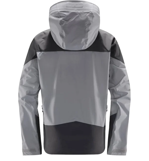 Haglofs Roc Spire Jacket - Men's Concrete/Magnetite, M