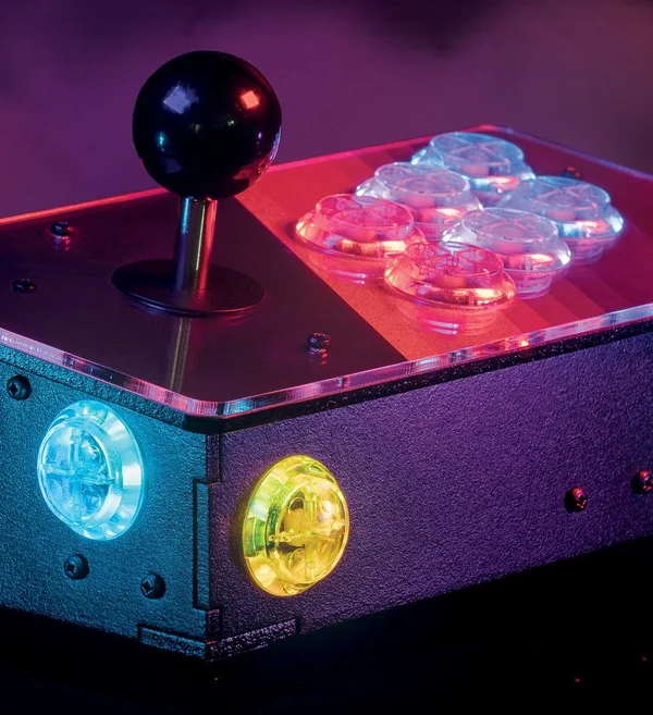 Picade Plasma Kit - Illuminated Arcade Buttons (6-button Kit)
