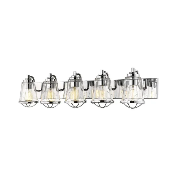 Z-Lite 444-5V-CH Mariner 5 Light Vanity - Chrome