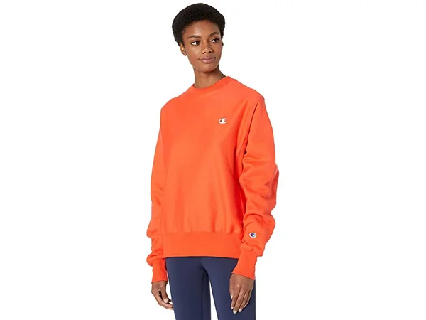 Champion Women's REVERSE Weave Boyfriend Crew