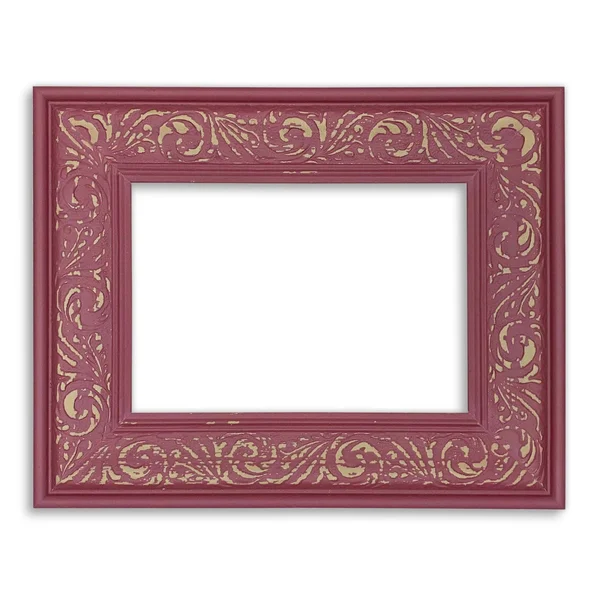 Modern Baroque Embossed Frame in Rose - 15x22 x 18x22