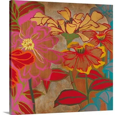 Wimmer Pure Color& by Liz Jardine Painting Print Bay Isle Home Size: 24x22 H x 24x22 W x 1.5x22 D, Format: Canvas