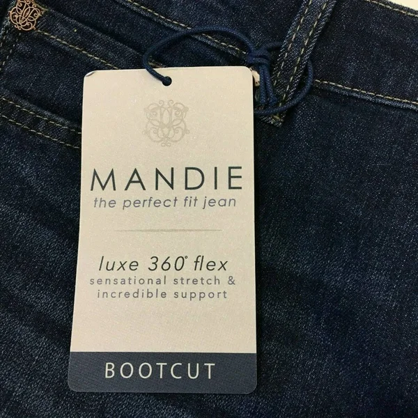 Bandolino Women's Mandie Jean - Blue - 18 Average