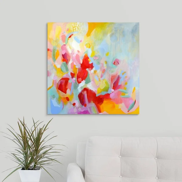 GreatBigCanvas Waiting for You by TA Marrison 24-in H x 24-in W Abstract Print on Canvas, 2466082-24-24X24