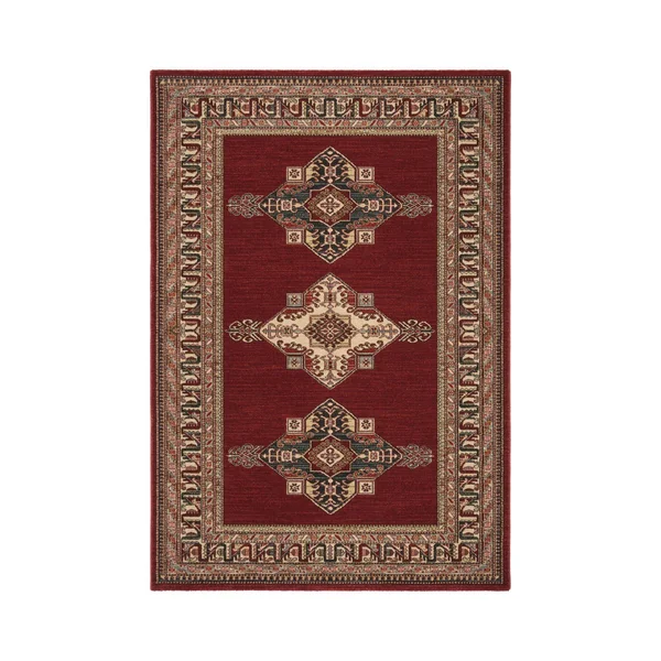 Safavieh Mahal MAH628Q 6&7x22 x 6&7x22 Square Red - Creme Area Rug