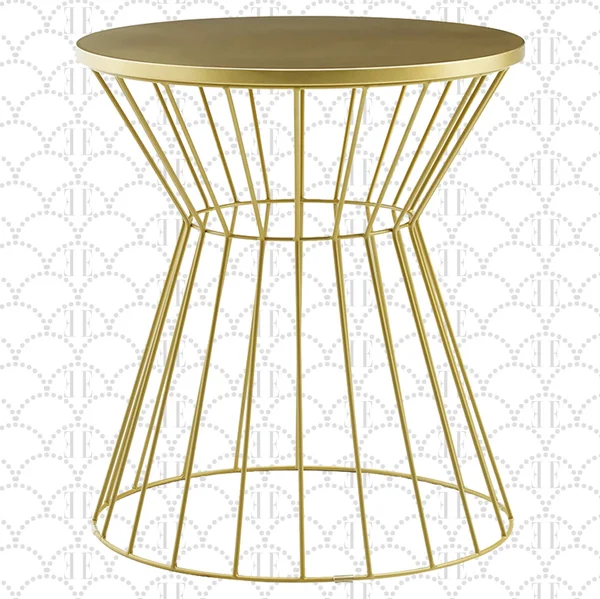 Elle Decor Lulu Side Table - French Gold