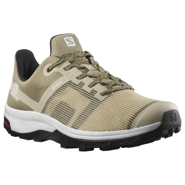 Salomon Outline Prism GORE-TEX Hiking Shoes Beige - 46