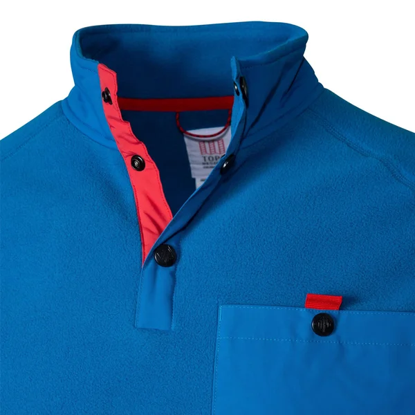 Topo Designs Mountain Fleece - Red - XL