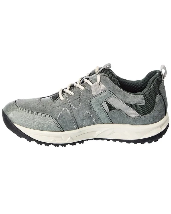 Geox Delray Suede-Trim Sneaker, 36, Multi
