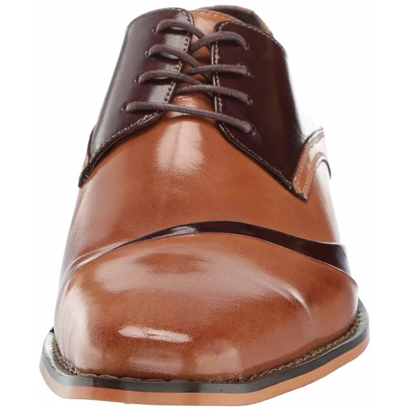 Stacy Adams Men's Talmadge Folded Vamp Oxford, Size: 8, Brown