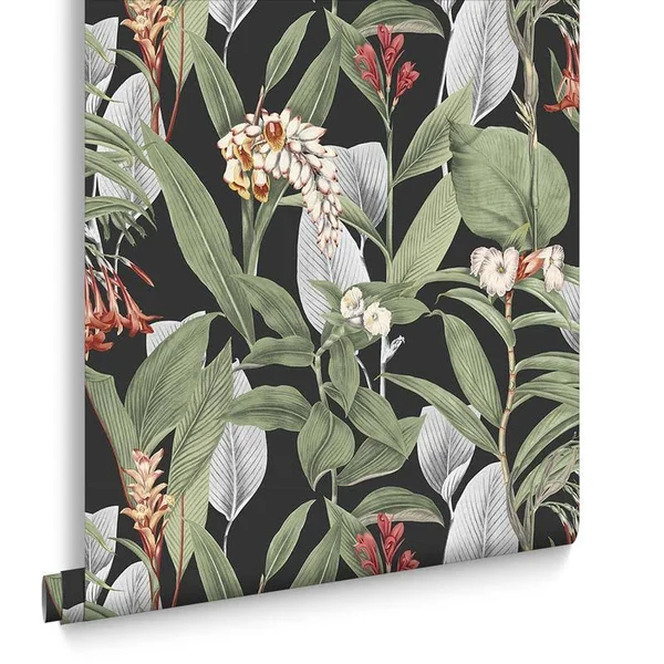 Graham & Brown Botanical Duck Egg Wallpaper