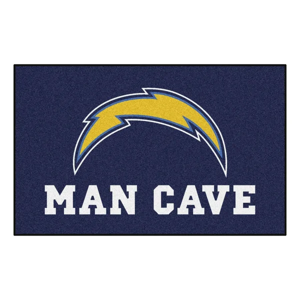 NFL - San Diego Chargers Man Cave Ultimat 5&x8& Rug