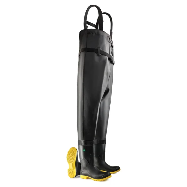 Dunlop 868671233 Size 12 Men's Steel Chest Wader - Black