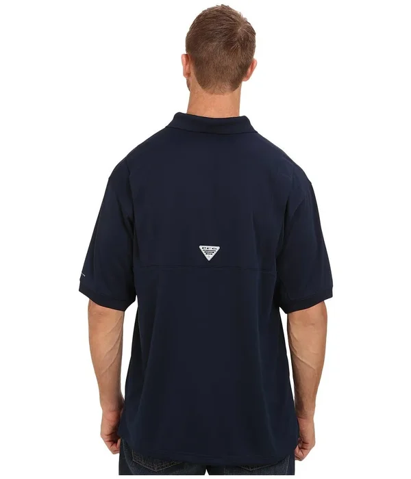 Columbia Men's Perfect Cast Polo Shirt - 1x - Collegiate Navy