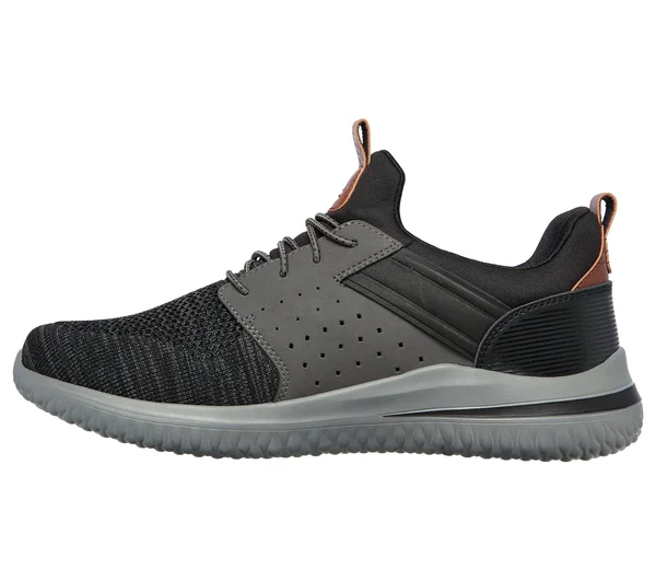 Skechers USA Delson 3.0 Cicada 14 Men's Black