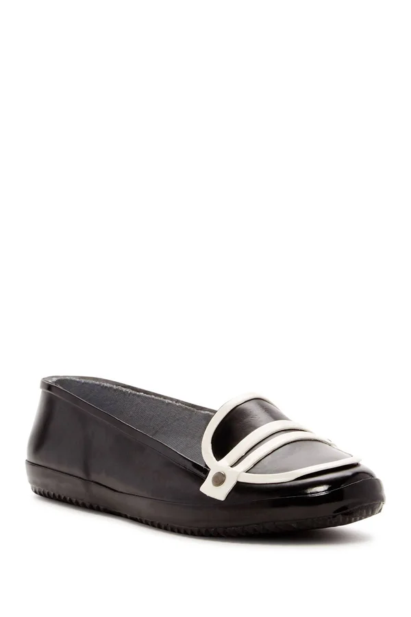 Nomad Women's Mist Rain Shoe - Size: 8, Black/White